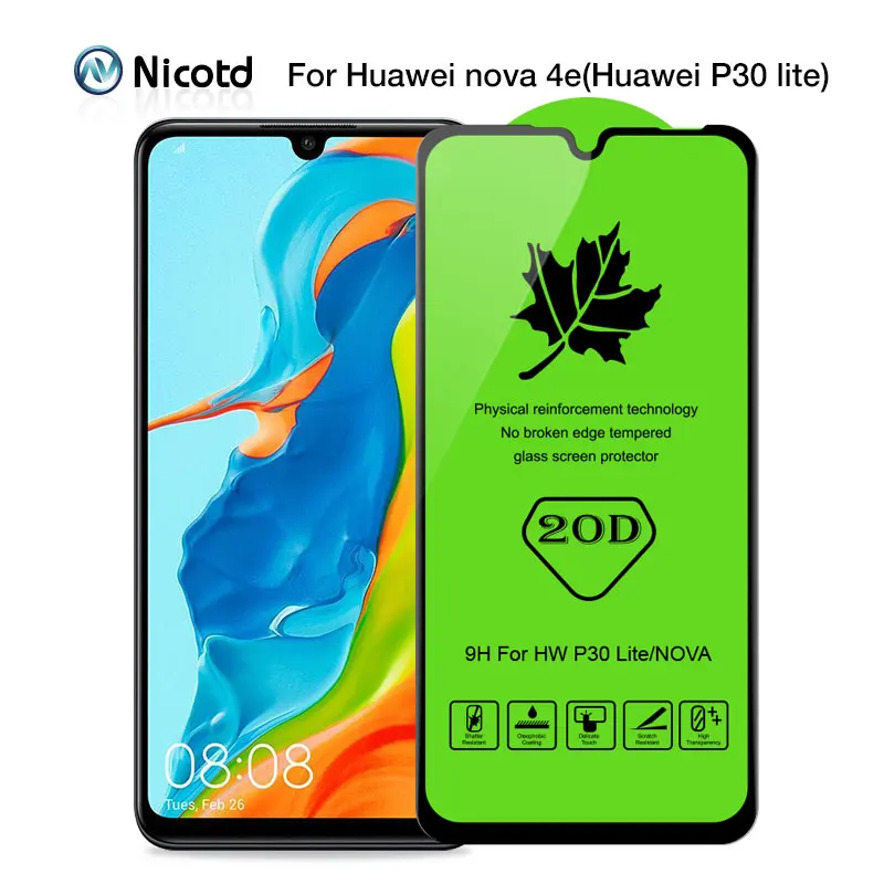 1-3Pcs 20D Full Cover Tempered Glass on the For Huawei P30 Lite Screen Protector Protective Film for Huawei P30 Lite Glass
1-3Pcs 20D Full Cover Tempered Glass on the For Huawei P30 Lite Screen Protector Protective Film for Huawei P30 Lite Glass