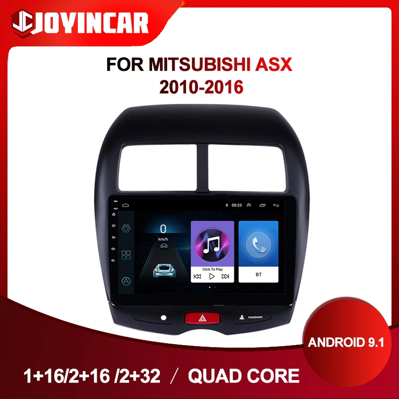 Автомагнитола 2 din Гб + 32 ГБ Android 9 1 для Mitsubishi ASX 2010 2016 автомобильный мультимедийный