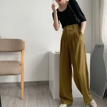 trousers High suit show waist tall and thin wide leg suit trousers leg length floor mop casual suit trousers
trousers High suit show waist tall and thin wide leg suit trousers leg length floor mop casual suit trousers