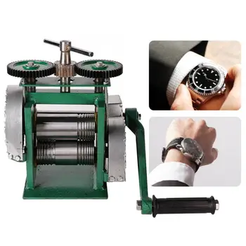 Combination Manual Rolling Mill Jewelry Marking Tabletting Machine Jewelry Tabletting Rolling Mill Machine for Jewelers Making a
Combination Manual Rolling Mill Jewelry Marking Tabletting Machine Jewelry Tabletting Rolling Mill Machine for Jewelers Making a