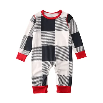 0-24M Infant Baby Boy Girl Xmas Rompers Christmas Plaid Print Long Sleeve Romper Jumpsuit Outfit Set
0-24M Infant Baby Boy Girl Xmas Rompers Christmas Plaid Print Long Sleeve Romper Jumpsuit Outfit Set