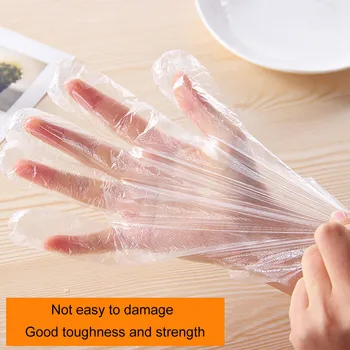 Best Selling 100pc Plastic Clear Disposable Gloves Garden Restaurant Home Food Baking Tool Adequate Inventory Drop Shopping W3
Best Selling 100pc Plastic Clear Disposable Gloves Garden Restaurant Home Food Baking Tool Adequate Inventory Drop Shopping W3