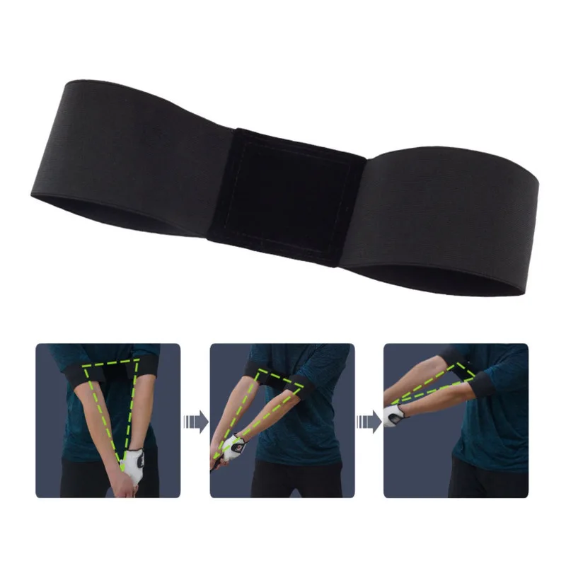 Elastic Golf Swing Trainer beginner Practicing Guide Gesture Alignment Training Aid Aids Correct Swing Trainer Arm Band Belt
Elastic Golf Swing Trainer beginner Practicing Guide Gesture Alignment Training Aid Aids Correct Swing Trainer Arm Band Belt