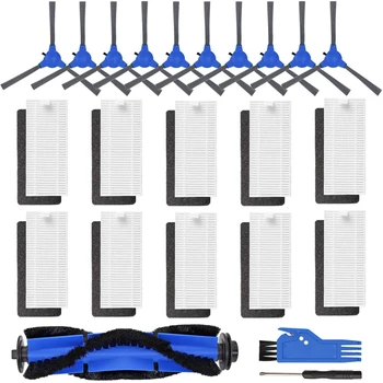 23 Pack Replacement Parts Accessories Kit for Eufy RoboVac 11S 30 Vacuum Filters Side Brushes Filter Roller Brush Guard
23 Pack Replacement Parts Accessories Kit for Eufy RoboVac 11S 30 Vacuum Filters Side Brushes Filter Roller Brush Guard