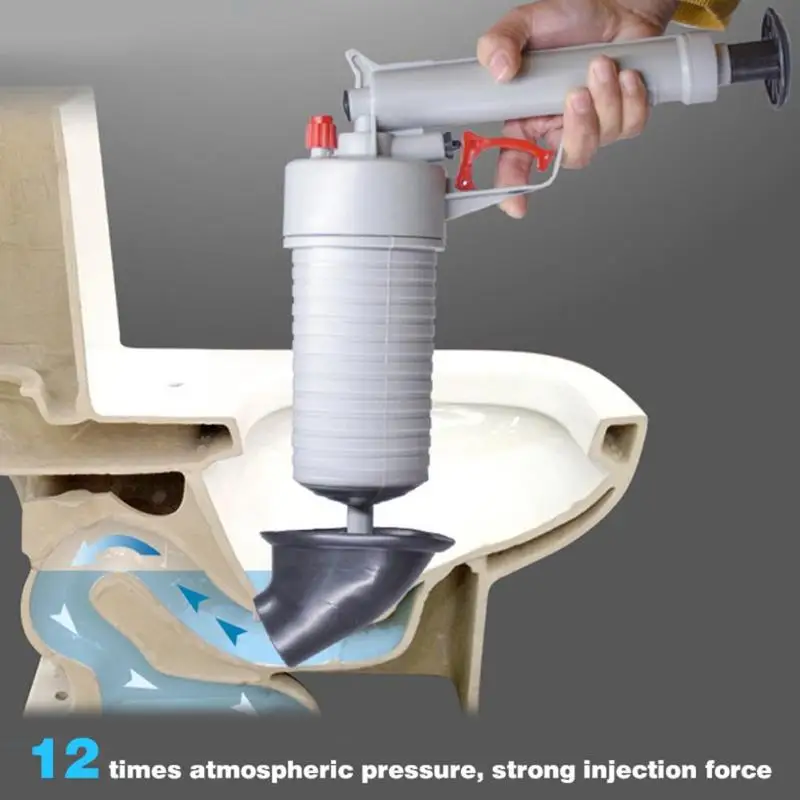 Toilet Dredge Plug Air Power Pump Blockage Remover Sewer Sinks Blocked Cleaning Tool Pipe Plunger Bathroom Drain Cleaners 2019
Toilet Dredge Plug Air Power Pump Blockage Remover Sewer Sinks Blocked Cleaning Tool Pipe Plunger Bathroom Drain Cleaners 2019