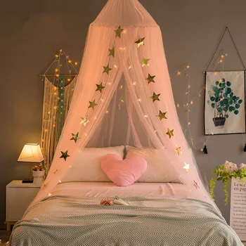 DROP SHIPPING Baby Bed Canopy Curtain Around Dome Mosquito Net Crib Netting Hanging Tent for Children Baby Room Decoration
DROP SHIPPING Baby Bed Canopy Curtain Around Dome Mosquito Net Crib Netting Hanging Tent for Children Baby Room Decoration