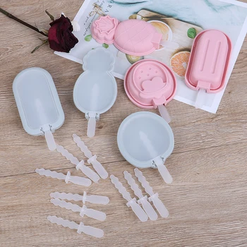 1PC Silicone Ice Cream Mould Ice Cube Tray Popsicle Barrel Mold with Popsicle Sticks
1PC Silicone Ice Cream Mould Ice Cube Tray Popsicle Barrel Mold with Popsicle Sticks