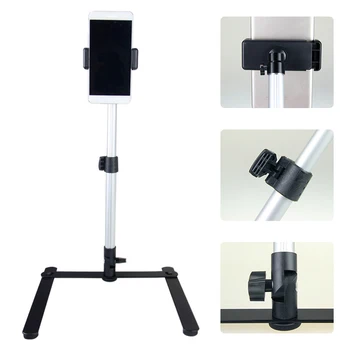 Multi-function Aluminum Mini Tripod Stand Adjustable Table Stand Set Mini Monopod with Phone Clip Mobile Phone Photography Tool
Multi-function Aluminum Mini Tripod Stand Adjustable Table Stand Set Mini Monopod with Phone Clip Mobile Phone Photography Tool
