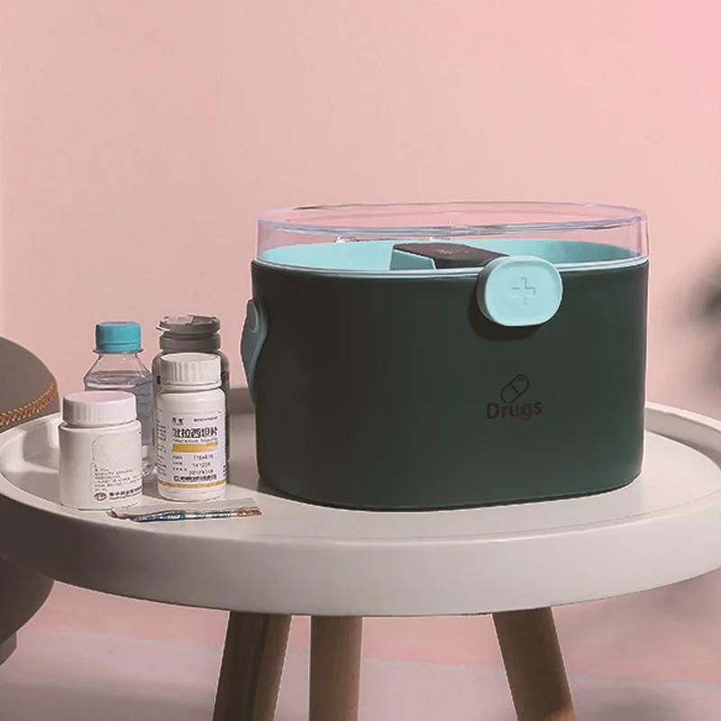 1PC Plastic Medical Kit Box White Green Portable Storage Medical Box For Living Room Multi-function Double-Layer Medical Kit
1PC Plastic Medical Kit Box White Green Portable Storage Medical Box For Living Room Multi-function Double-Layer Medical Kit