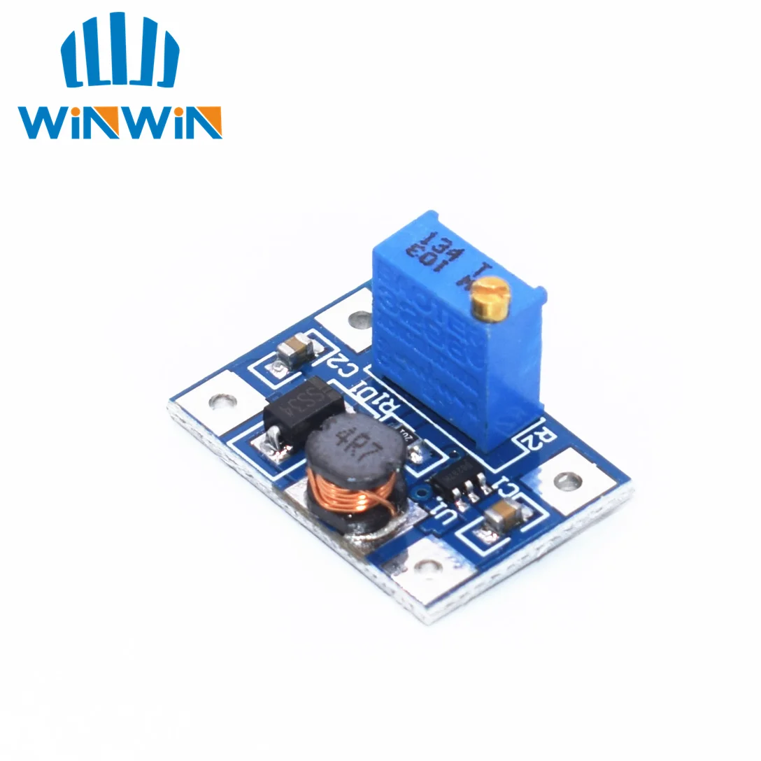 B44 1pcs Smart Electronics DC-DC SX1308 Step-UP Adjustable Power Module Step Up Boost Converter 2-24V to 2-28V 2A
B44 1pcs Smart Electronics DC-DC SX1308 Step-UP Adjustable Power Module Step Up Boost Converter 2-24V to 2-28V 2A