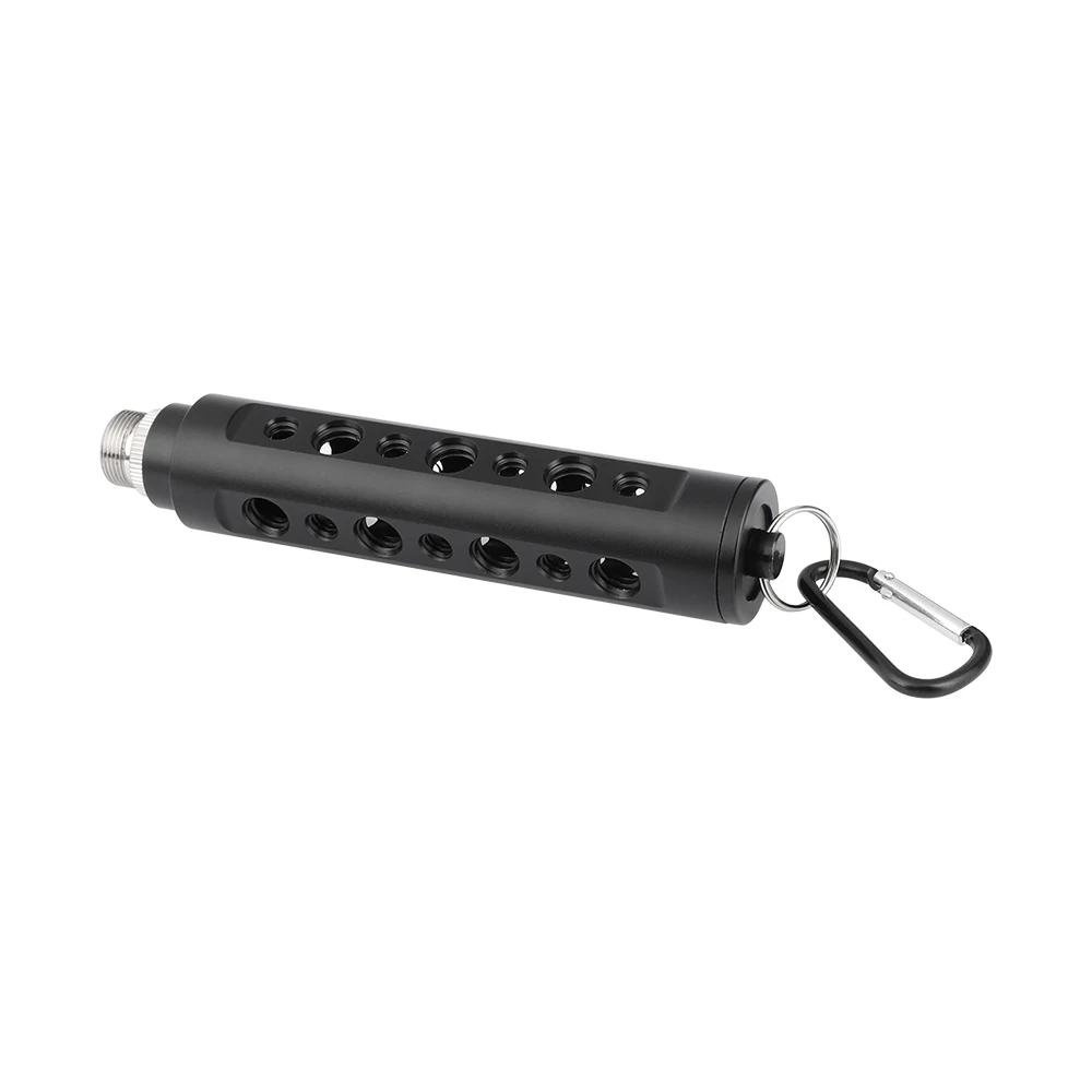 HDRIG Aluminum Cheese Handle Grip Stabilizer with 5/8"-27 Male Thread for DSLR Camera Cage Accessory Microphone Flashlight
HDRIG Aluminum Cheese Handle Grip Stabilizer with 5/8"-27 Male Thread for DSLR Camera Cage Accessory Microphone Flashlight