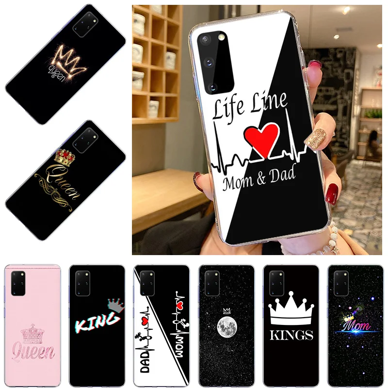 Queen King Crown Princess Silicone Soft TPU Phone Case for Samsung Galaxy S21 Ultra S20 FE S10 5G S9 Plus Note 20 10 9 8 Cover
Queen King Crown Princess Silicone Soft TPU Phone Case for Samsung Galaxy S21 Ultra S20 FE S10 5G S9 Plus Note 20 10 9 8 Cover