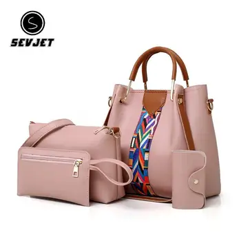Fashion Women's Handbags Set 4 Pcs/Set Composite Bags Bolsas Women Shoulder Bags Female Tote Large Women Crossbody Bags CN1105
Fashion Women's Handbags Set 4 Pcs/Set Composite Bags Bolsas Women Shoulder Bags Female Tote Large Women Crossbody Bags CN1105