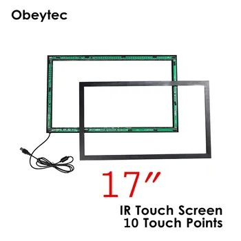 Obeytec 17 inch touch overlay, 10-touch-points ir frame, 4:3, Fast shipping, in stock with indoor outdoor use
Obeytec 17 inch touch overlay, 10-touch-points ir frame, 4:3, Fast shipping, in stock with indoor outdoor use