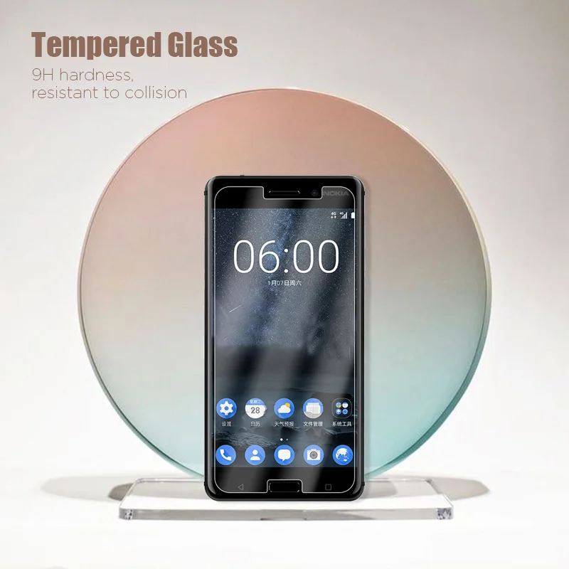 Защитное стекло для Nokia 6 1 5 Plus HD прозрачная защитная пленка 7 2 дюйма | Мобильные