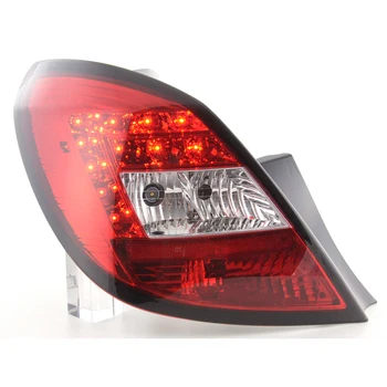 FKRLXLOP12007fanali rear LED Opel Corsa D 5 ports year Constr. 06-10, red/clear
FKRLXLOP12007fanali rear LED Opel Corsa D 5 ports year Constr. 06-10, red/clear