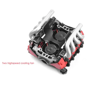 For 1/10 RC Crawler TRX4 SCX10 RC Car Modification Parts 1PC Simulate Radiator Cooling Fan LS7 V8 Electric Engine Motor
For 1/10 RC Crawler TRX4 SCX10 RC Car Modification Parts 1PC Simulate Radiator Cooling Fan LS7 V8 Electric Engine Motor