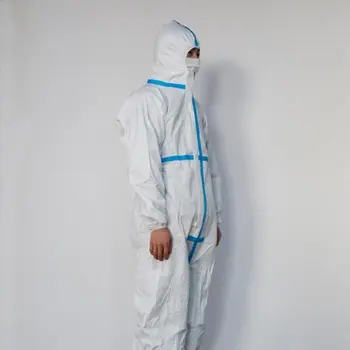 1 Combination Overall Disposable Isolation Suit For Workers Dustproof Clothing Antistatic Overall Clothing For Man And Woman
1 Combination Overall Disposable Isolation Suit For Workers Dustproof Clothing Antistatic Overall Clothing For Man And Woman