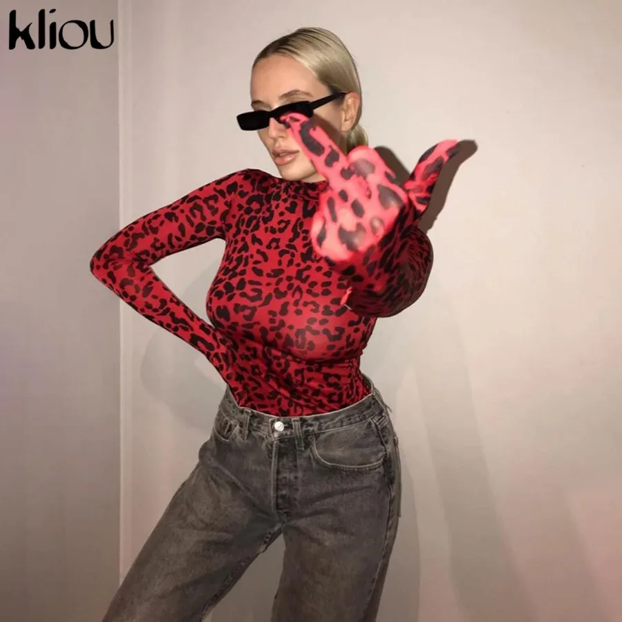 kliou Neon Leopard Women Bodysuit Long Sleeve With Gloves 2019 Autumn Winter Basic Turtleneck jumpsuit Body Muje
kliou Neon Leopard Women Bodysuit Long Sleeve With Gloves 2019 Autumn Winter Basic Turtleneck jumpsuit Body Muje