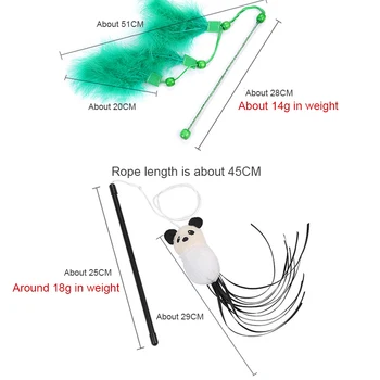 1PC Cat Kitten Teaser Turkey Feather Interactive Stick Toy Wire Chaser Random Color Cat Interaction Cat Kitten Teaser Turkey
1PC Cat Kitten Teaser Turkey Feather Interactive Stick Toy Wire Chaser Random Color Cat Interaction Cat Kitten Teaser Turkey