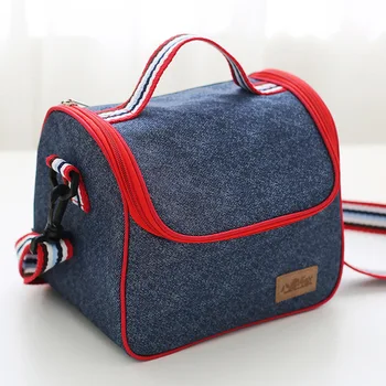 Leisure Hand-held thermal insulation bag Denim Lunch Bag Kid Bento Box Insulated Pack Picnic Drink Food Thermal Ice Cooler
Leisure Hand-held thermal insulation bag Denim Lunch Bag Kid Bento Box Insulated Pack Picnic Drink Food Thermal Ice Cooler