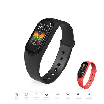 Women's Watches M5 Smart Watch With Silicone Strap Support Heart Rate Moniring Message Call Reminder Clock for Men Smart Band
Women's Watches M5 Smart Watch With Silicone Strap Support Heart Rate Moniring Message Call Reminder Clock for Men Smart Band