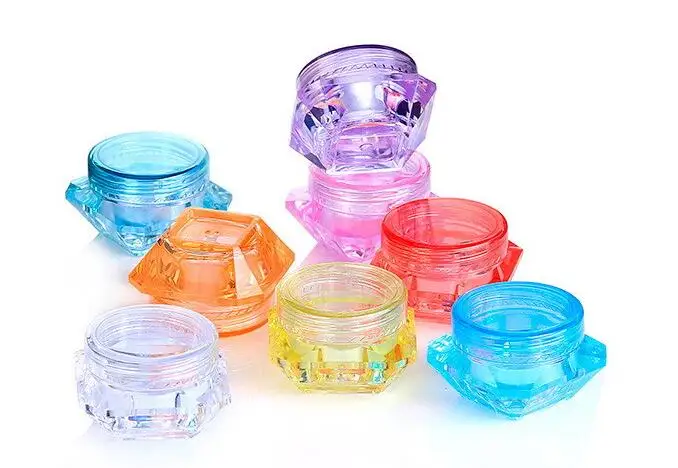 100Pcs 3g/3ml Empty Square bottom Sample Jar Pot Vial Container Fit Makeup Cosmetic Face Cream Pigment Nail Art Glitter bead New
100Pcs 3g/3ml Empty Square bottom Sample Jar Pot Vial Container Fit Makeup Cosmetic Face Cream Pigment Nail Art Glitter bead New