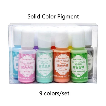 Solid Resin Dye Epoxy Resin DIY Pigment UV Resin Coloring Dye Colorant Resin Pigment Handmade Crafts Jewelry Making 9colors/set
Solid Resin Dye Epoxy Resin DIY Pigment UV Resin Coloring Dye Colorant Resin Pigment Handmade Crafts Jewelry Making 9colors/set