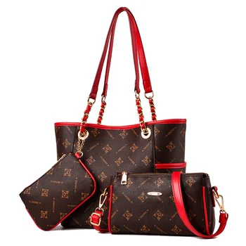 2019 new women's three piece bag set fashion brand high quality one shoulder handbag messenger bag
2019 new women's three piece bag set fashion brand high quality one shoulder handbag messenger bag