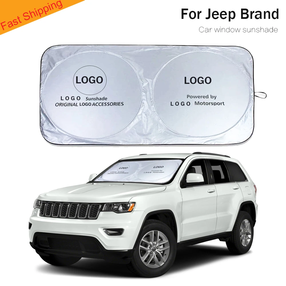 For Jeep logo front windshield sun shade visor for JEEP Cherokee Renegade Patriot Liberty Commander sun protector sunshade 2020
For Jeep logo front windshield sun shade visor for JEEP Cherokee Renegade Patriot Liberty Commander sun protector sunshade 2020