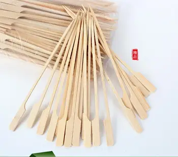 800pcs 15cm Bamboo Skewers Paddle Sticks For BBQ Grill Kebab Barbeque Fruit Toothpicks Party Supplies Outdoor Tools 
800pcs 15cm Bamboo Skewers Paddle Sticks For BBQ Grill Kebab Barbeque Fruit Toothpicks Party Supplies Outdoor Tools