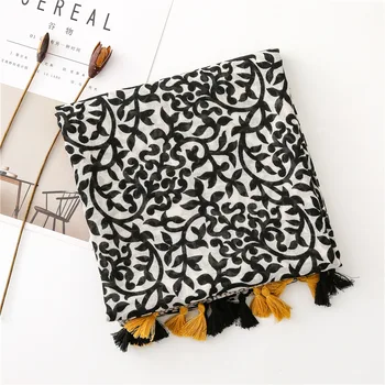 2020 echarpe hiver femme designer black hijab scarf women Israel style luxury LONG print tassels scarf shawl
2020 echarpe hiver femme designer black hijab scarf women Israel style luxury LONG print tassels scarf shawl