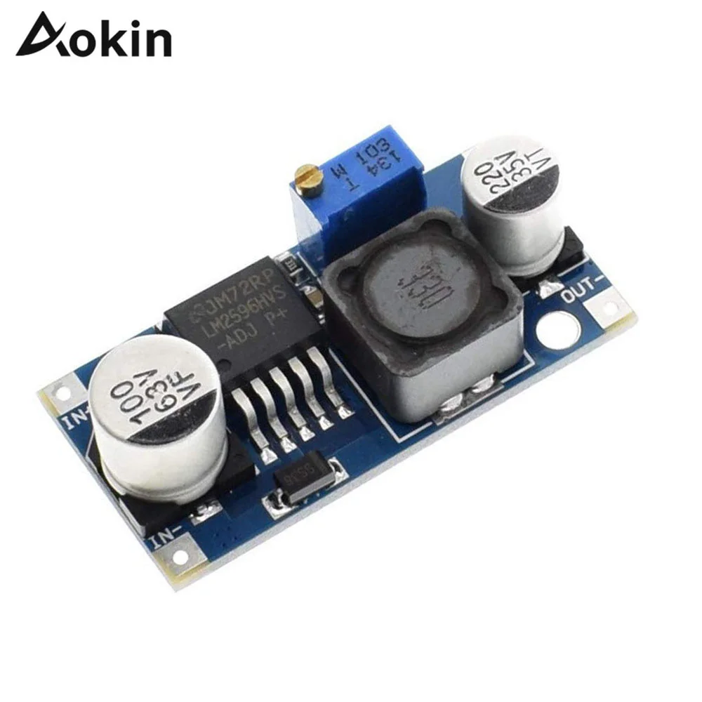LM2596HVS LM2596 HV LM2596HV DC-DC Регулируемый понижающий преобразователь, модуль питания 4,5-50 в до 3-35 в
LM2596HVS LM2596 HV LM2596HV DC-DC Регулируемый понижающий преобразователь, модуль питания 4,5-50 в до 3-35 в