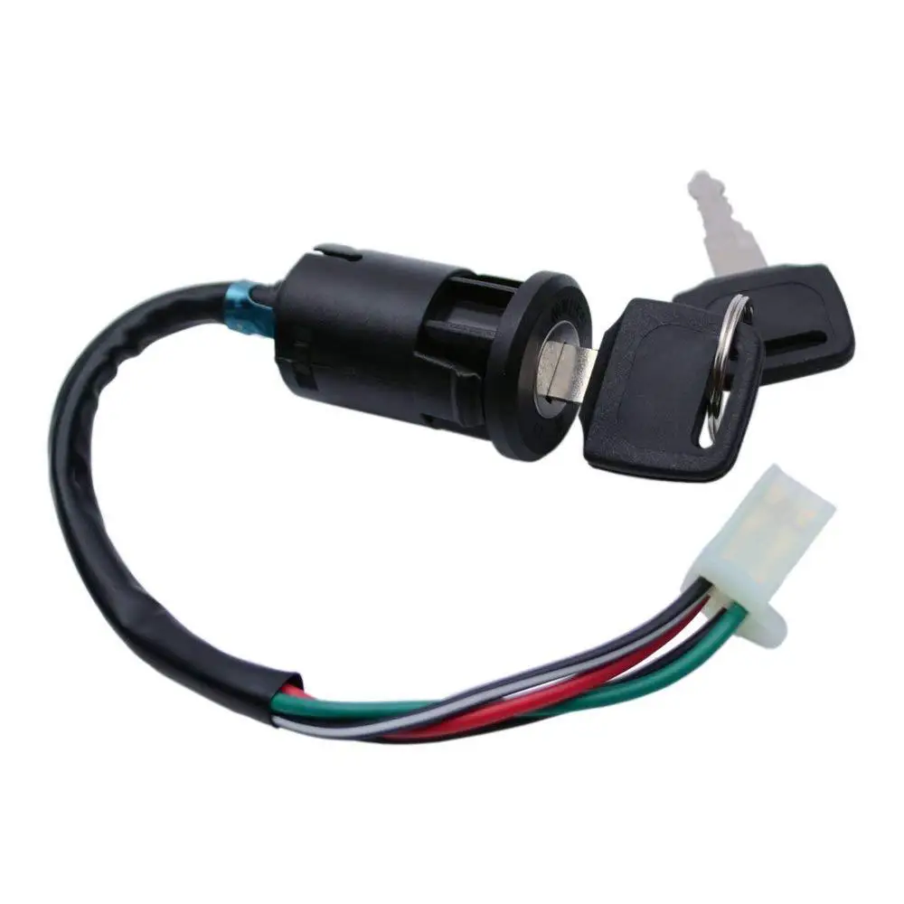 Universal Motorbike Electric Key Ignition Start Switch Lock Barrel with 4 Wire ATV Quad Dirt Bike Easy to Install
Universal Motorbike Electric Key Ignition Start Switch Lock Barrel with 4 Wire ATV Quad Dirt Bike Easy to Install
