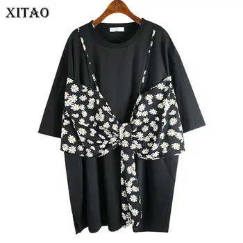 XITAO Patchwork Women T Shirt Fashion Bow 2020 Summer Pullover Small Fresh Minority Elegant Casual Style Loose Tee Top DMY4955
XITAO Patchwork Women T Shirt Fashion Bow 2020 Summer Pullover Small Fresh Minority Elegant Casual Style Loose Tee Top DMY4955