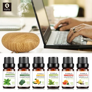 Pyrrla 10ml Pure Essential Oils Humidifier Diffuser Aromatherapy Lemongrass Orange Eucalyptus Grapefruit Refreshing Massage Oil
Pyrrla 10ml Pure Essential Oils Humidifier Diffuser Aromatherapy Lemongrass Orange Eucalyptus Grapefruit Refreshing Massage Oil