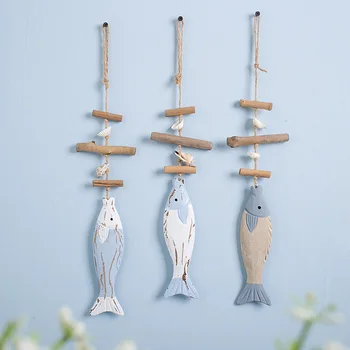 Wooden Drifting Shell Fish Pendant Wall Hanging Ornaments Fish Skewers Fishnet Background Hand-Carved Pendant Home Decoration
Wooden Drifting Shell Fish Pendant Wall Hanging Ornaments Fish Skewers Fishnet Background Hand-Carved Pendant Home Decoration