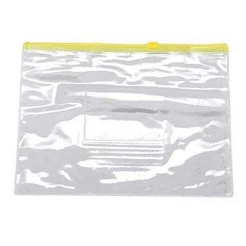 Size A5 Card Slider Zip Closure Folders PVC Folders Envelopes, 20 Pieces Transparent Yellow
Size A5 Card Slider Zip Closure Folders PVC Folders Envelopes, 20 Pieces Transparent Yellow