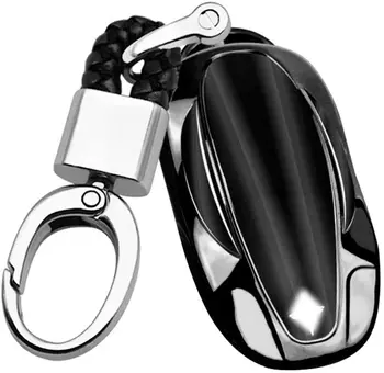 TPU Key Fob Cover for Tesla Model 3 Key Case Holder Jacket Shell Skin Box with Keychain Keyless Entry Smart Remote Keycase
TPU Key Fob Cover for Tesla Model 3 Key Case Holder Jacket Shell Skin Box with Keychain Keyless Entry Smart Remote Keycase