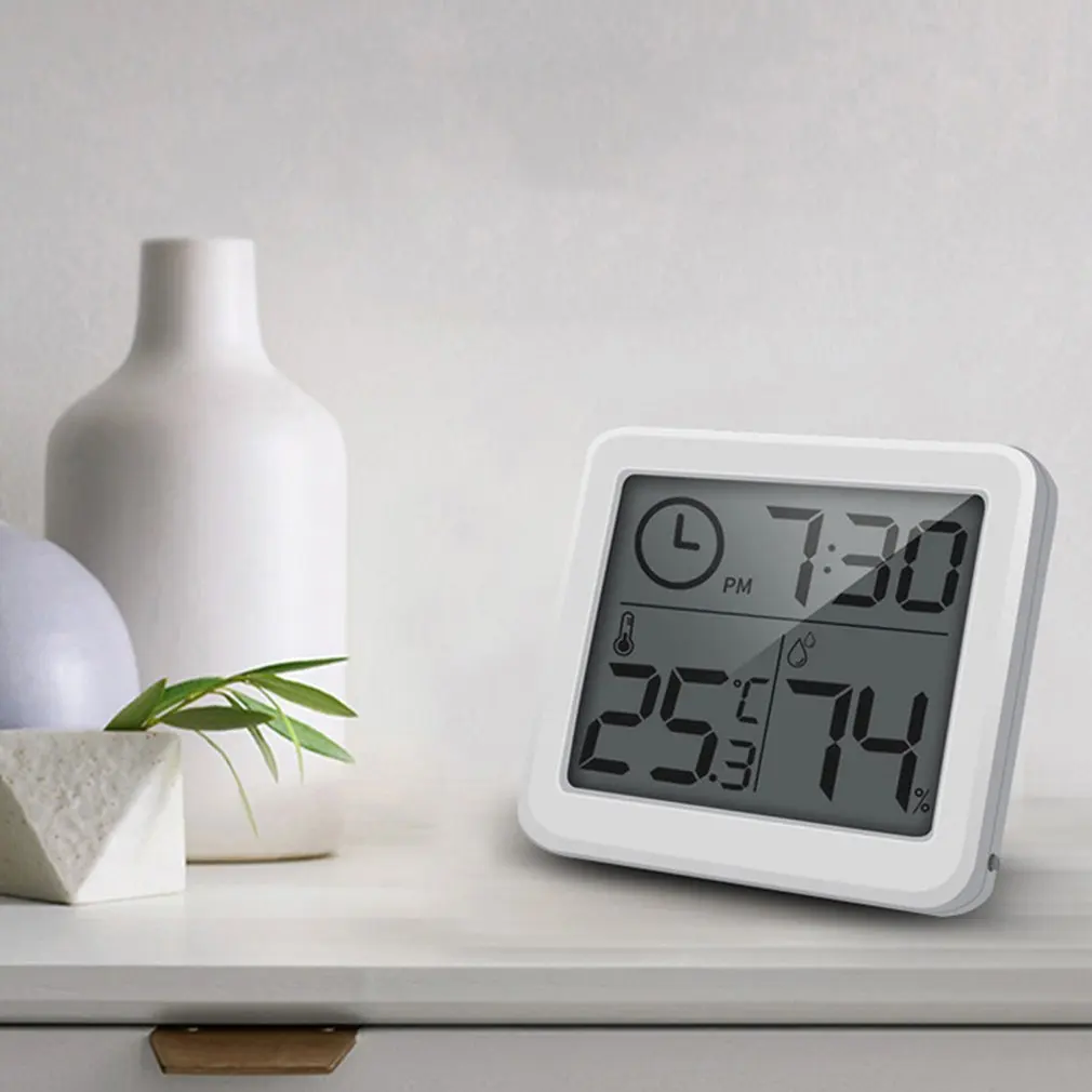 Smart Home Electronic Digital Thermometer Hygrometer Home Thermometer Indoor Dry Hygrometer Indoor Humidity Gauge Monitor
Smart Home Electronic Digital Thermometer Hygrometer Home Thermometer Indoor Dry Hygrometer Indoor Humidity Gauge Monitor