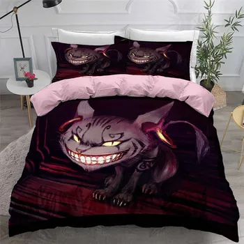 HELENGILI 3D Bedding Set Smiley cat Print Duvet Cover Set Bedcloth with Pillowcase Bed Set Home Textiles #XLM07
HELENGILI 3D Bedding Set Smiley cat Print Duvet Cover Set Bedcloth with Pillowcase Bed Set Home Textiles #XLM07