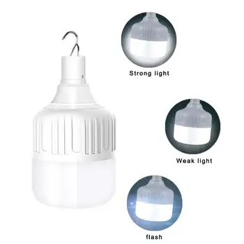 150W 100W 80W 40W 20W USB Rechargeable Light Bulb Long-Lasting Led Light Outdoor Waterproof For Hiking Camping Night Market
150W 100W 80W 40W 20W USB Rechargeable Light Bulb Long-Lasting Led Light Outdoor Waterproof For Hiking Camping Night Market
