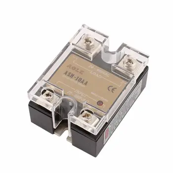 ASH-10AA 70-280VAC to 480VAC 10A Single Phase Solid State AC-AC Relay 
ASH-10AA 70-280VAC to 480VAC 10A Single Phase Solid State AC-AC Relay