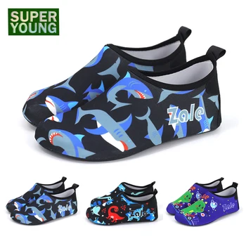 Dinosaur Beach Kids Boy Aqua Barefoot Shoes Children Water Sports Socks Men Fishing Swimming Outdoor Sneaker Girl Diving Sandals
Dinosaur Beach Kids Boy Aqua Barefoot Shoes Children Water Sports Socks Men Fishing Swimming Outdoor Sneaker Girl Diving Sandals