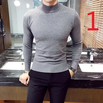 2019 autumn long-sleeved t-shirt v-neck sweater men's silk Korean version of slim silk
2019 autumn long-sleeved t-shirt v-neck sweater men's silk Korean version of slim silk