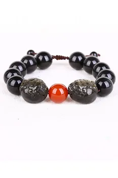 Natural Black Yao Stone Bracelet Man Friday Hand String Beads Jewelry Crystal Ornaments Black Snow Gift
Natural Black Yao Stone Bracelet Man Friday Hand String Beads Jewelry Crystal Ornaments Black Snow Gift