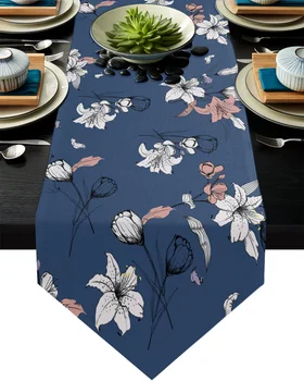 Retro Flannel Table Runner Wedding Table Decoration Flower Cake Tablecloth Dining Table Decoration for Banquet 
Retro Flannel Table Runner Wedding Table Decoration Flower Cake Tablecloth Dining Table Decoration for Banquet