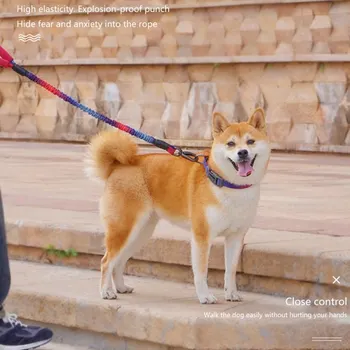 Pet Dogs Leash Durable Nylon Adjustable Size Leash For Dogs Extra Control Training Walking Leashes Traction Rope Products
Pet Dogs Leash Durable Nylon Adjustable Size Leash For Dogs Extra Control Training Walking Leashes Traction Rope Products