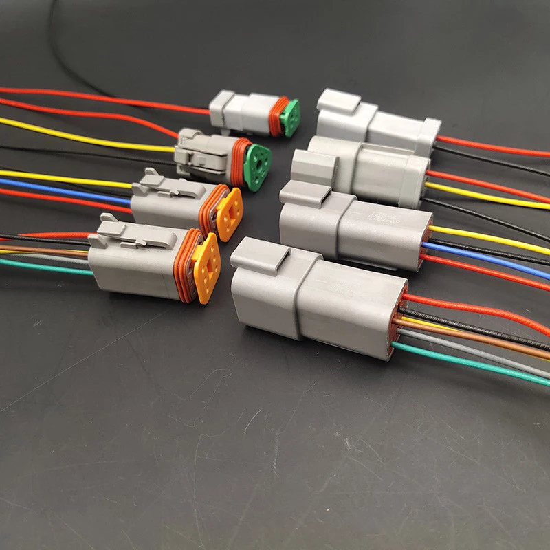 Dt06-2s automobile connector waterproof connector dt04-4p butt terminal harness plug with wire dt04-3P dt04-6p dt04-8p Dt06-3s
Dt06-2s automobile connector waterproof connector dt04-4p butt terminal harness plug with wire dt04-3P dt04-6p dt04-8p Dt06-3s