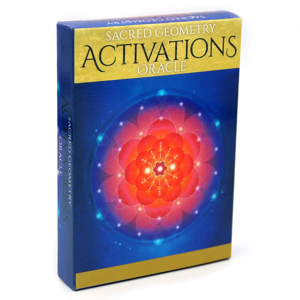 Sacred Geometry Activations Oracle Deck Cards By Lon Eenter the realm of multidimensionality ripple all the core of our being
Sacred Geometry Activations Oracle Deck Cards By Lon Eenter the realm of multidimensionality ripple all the core of our being